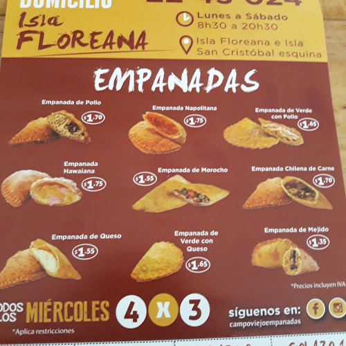 Comentarii opinii despre Campo Viejo Empanadas Floreana