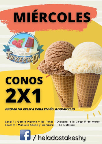 Takeshy Heladería - Quito