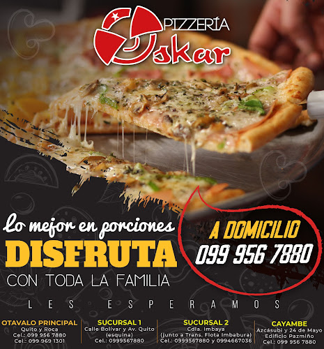 Oskar Pizzería - Gastronomía y hostelería