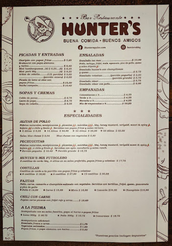 Opinii despre Hunter’s Bar - Restaurante în Quito - Gastronomía y hostelería