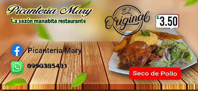 Picantería Mary, Restaurante con Sazón Manaba - Gastronomía y hostelería