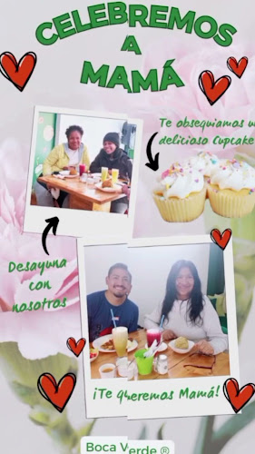 Opinii despre CAFETERÍA BOCA VERDE în Sangolquí - Gastronomía y hostelería