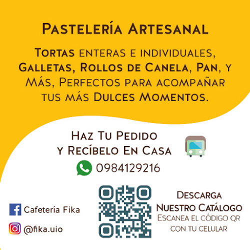 Opinii despre Cafetería FIKA în Quito - Gastronomía y hostelería