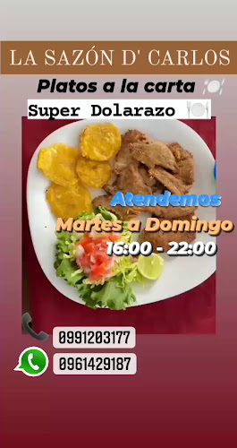 Opinii despre La sazón de D' Carlos în Pedro Carbo - Gastronomía y hostelería