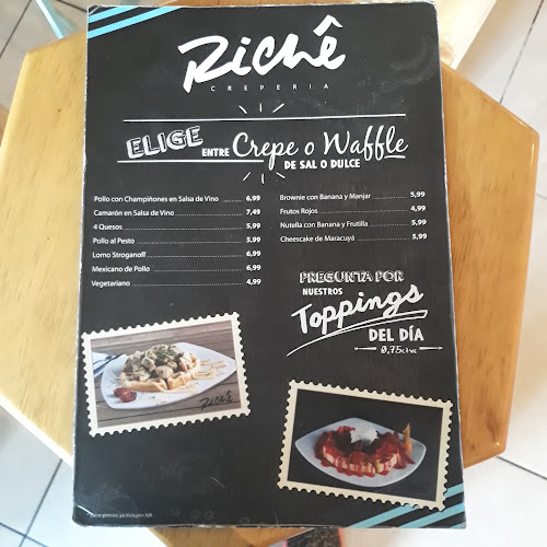 Opinii despre Riché în Quito - Gastronomía y hostelería