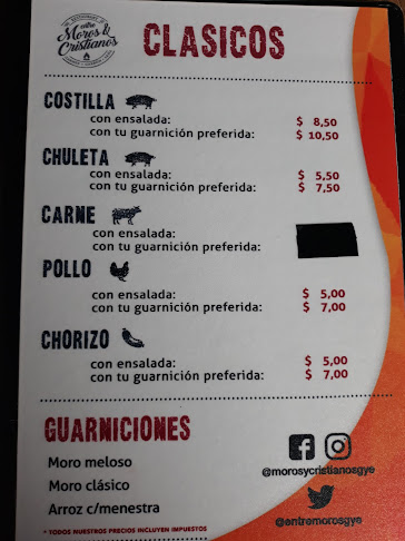 Opinii despre Entre Moros & Cristianos în Guayaquil - Gastronomía y hostelería