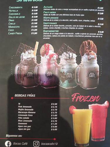 Bocas Cafe - Gastronomía y hostelería