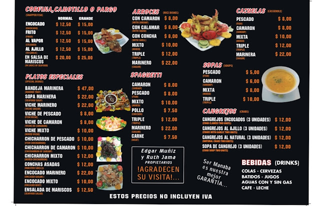 Restaurate TIERRA DE DELFINES 100%MANABA