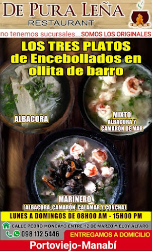 Restaurant de Pura Leña , gongrepiche (el original) - Portoviejo