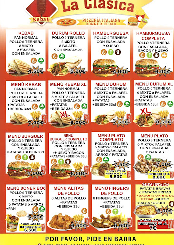 Comentarii opinii despre KEBAB Y PIZZERÍA ITALIANA- ,(LA CLÁSICA ) 🍕🍟🍔🥙🍺🍺🍷🍾🍴🍴🍾