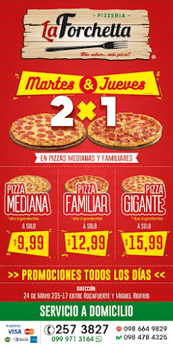 La Forchetta Pizzeria - Gastronomía y hostelería