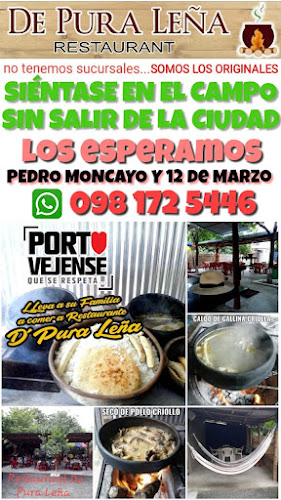 Restaurant de Pura Leña , gongrepiche (el original)