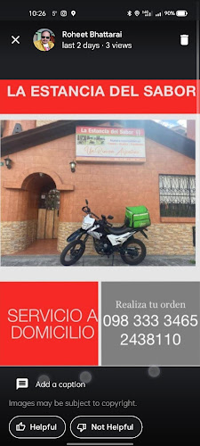 Opinii despre LA ESTANCIA DEL SABOR în Quito - Gastronomía y hostelería