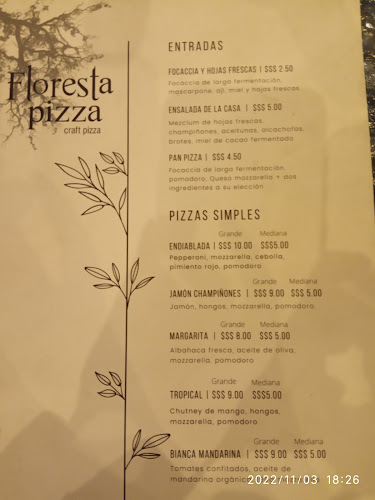 Opinii despre Floresta Pizza în Quito - Gastronomía y hostelería