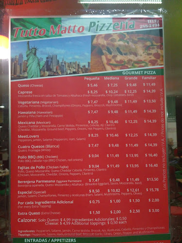 Comentarii opinii despre Tutto Matto Pizzería