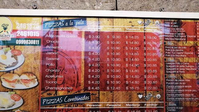 Comentarii opinii despre La Cigarra Pizza Artesanal