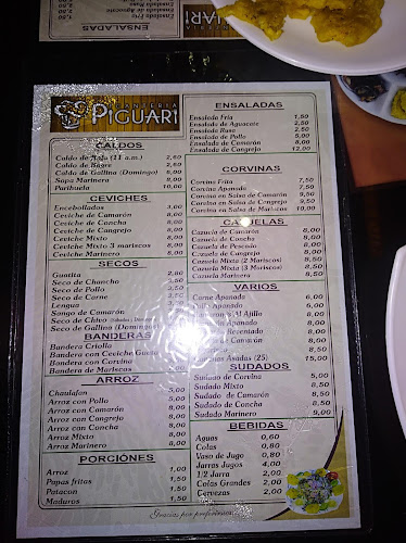 Opinii despre RESTAURANTE PICANTERIA PIGUARI în Machala - Gastronomía y hostelería