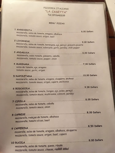 Opinii despre La Casetta Pizzeria în Vilcabamba - Gastronomía y hostelería