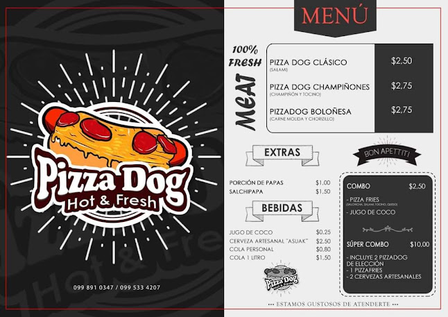 Opinii despre PizzaDog în Quito - Gastronomía y hostelería