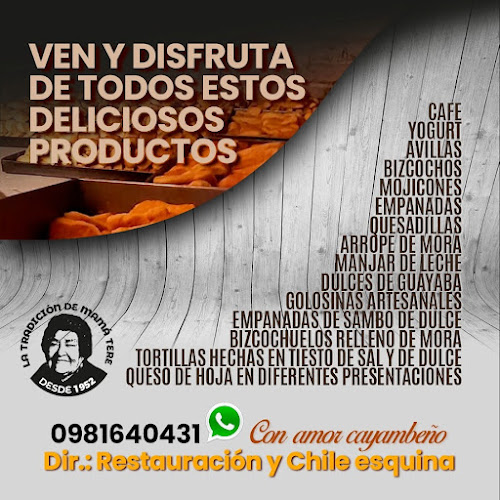 Comentarii opinii despre La Tradición de Mamá Tere