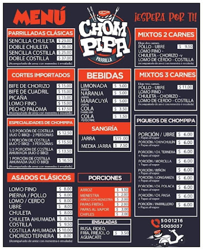 Parrillada de Chompipa - Machala