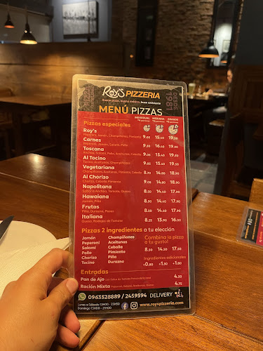 Roy's Pizzería - QUITO - Quito