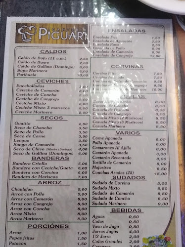 RESTAURANTE PICANTERIA PIGUARI - Machala