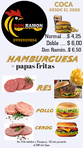 Opinii despre DON RAMON brosty pollo în Francisco de Orellana - Gastronomía y hostelería