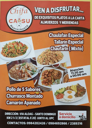 CHIFA RESTAURANTE Y PASTELERÍA "CASU"