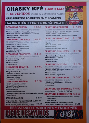 Chasky Kfé - Restaurante Mini Market Boutique