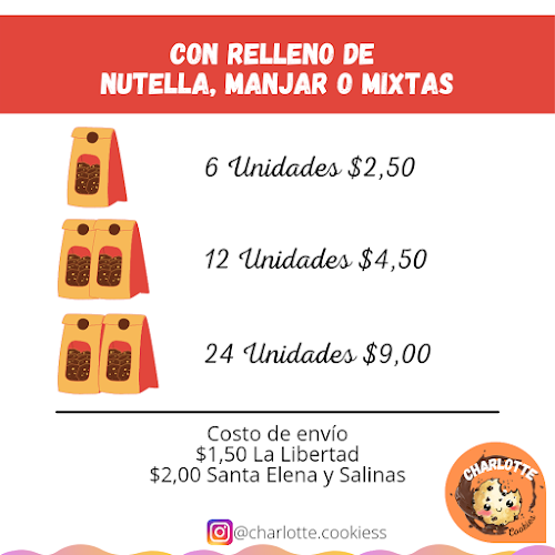 Opinii despre Charlotte Cookies în La Libertad - Gastronomía y hostelería