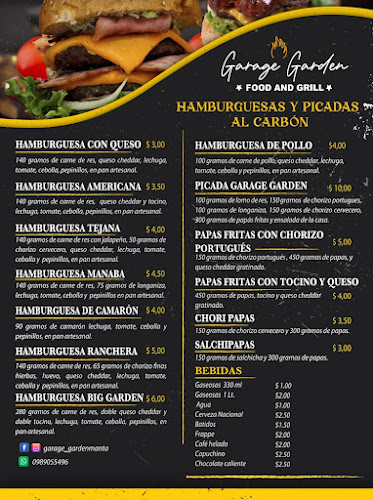 Garage Garden Manta - Gastronomía y hostelería