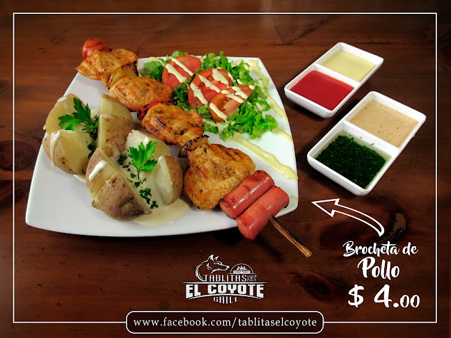 Tablitas El Coyote. Comidas a la Parrilla y Asados