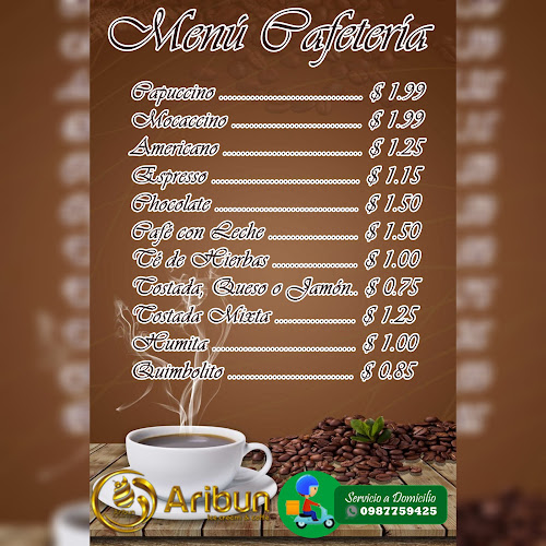 "ARIBUN" HELADERÍA Y CAFETERÍA - Salcedo