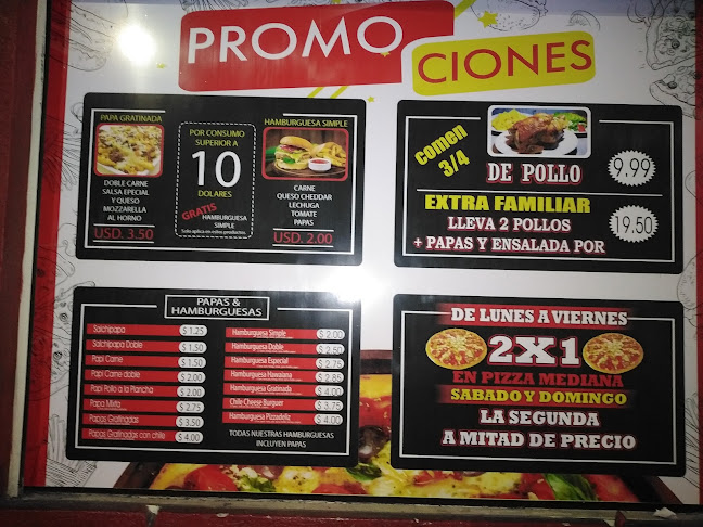 Pizzadeliz fast foods - Gastronomía y hostelería