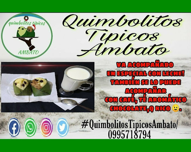 Quimbolitos típicos Ambato