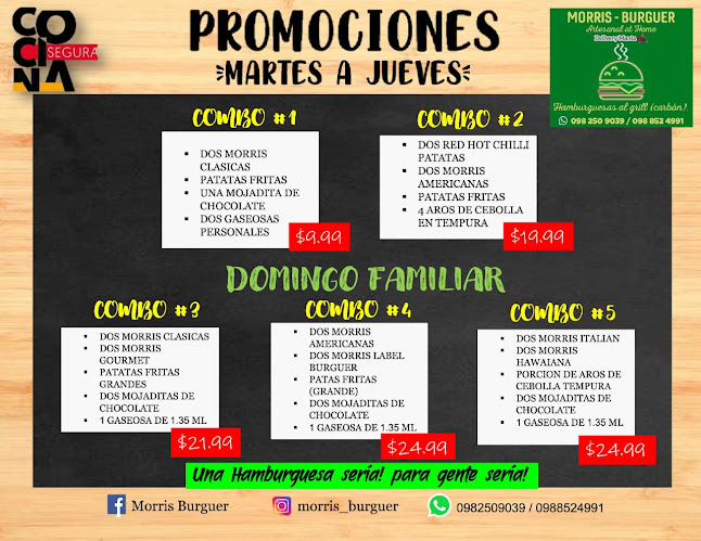 Morris-Burguer - Gastronomía y hostelería