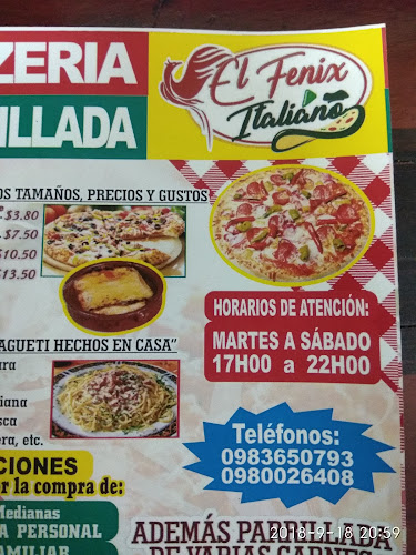 Pizzeria Parrillada El Fenix Italiano - Gastronomía y hostelería