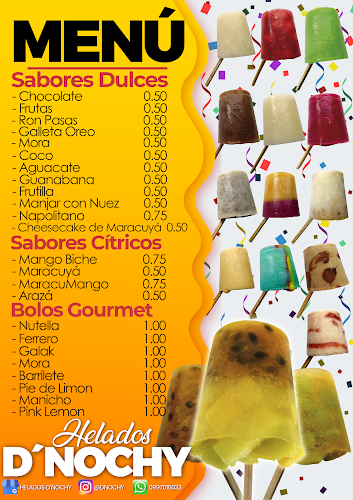 Opinii despre HELADOS D'NOCHY în Santo Domingo - Gastronomía y hostelería