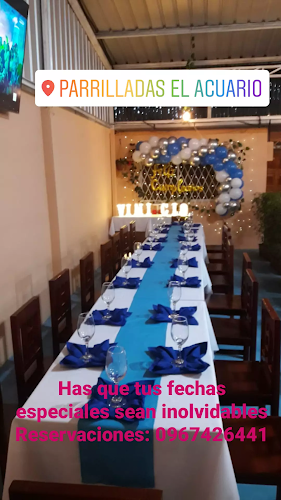 PARRILLADAS EL ACUARIO