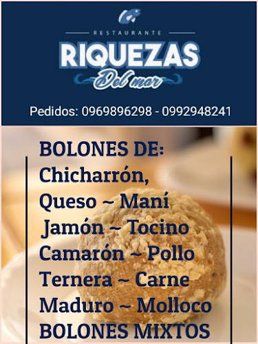 RESTAURANT - MARISQUERIA - RIQUEZAS DEL MAR - Machala