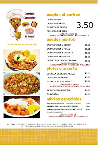 Comida Costeña ¨Al Paso¨ - Gastronomía y hostelería