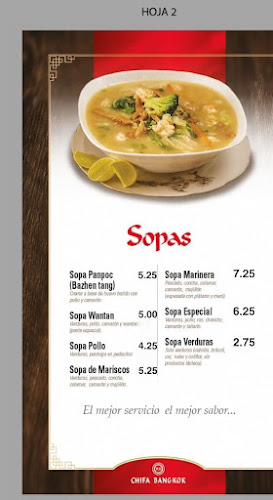 CHIFA BANG KOK - Gastronomía y hostelería