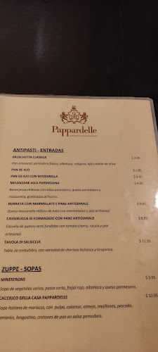 Opinii despre Pappardelle Ristorante Pizzeria în Baños de Agua Santa - Gastronomía y hostelería