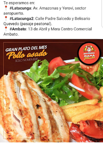 PARRILLADAS MAMA MICHE PARQUE 12 DE NOVIEMBRE