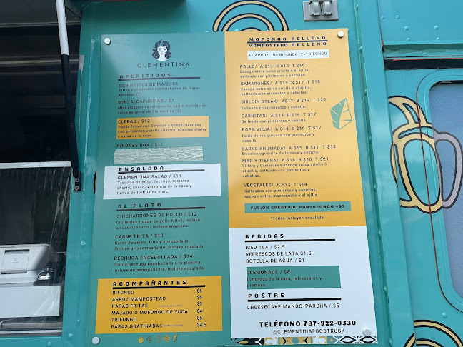 Opinii despre Clementina Food Truck în San Juan - Gastronomía y hostelería