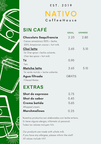 NATIVO CoffeeHouse - Gastronomía y hostelería