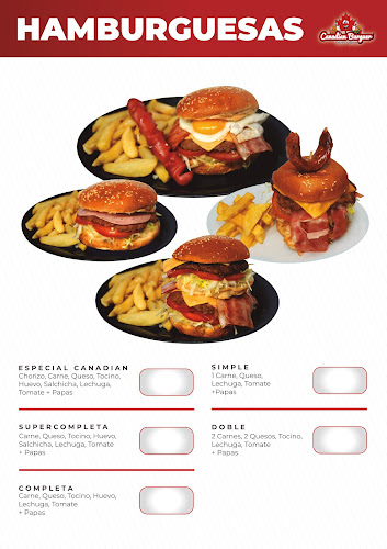 Canadian Burguer Fast Food - Gastronomía y hostelería