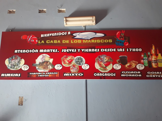Opinii despre Casa De Los Mariscos în Quito - Gastronomía y hostelería