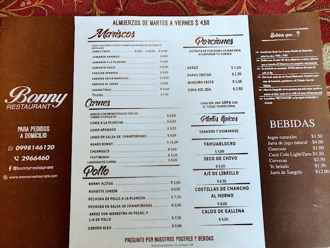 Bonny Restaurant - Riobamba